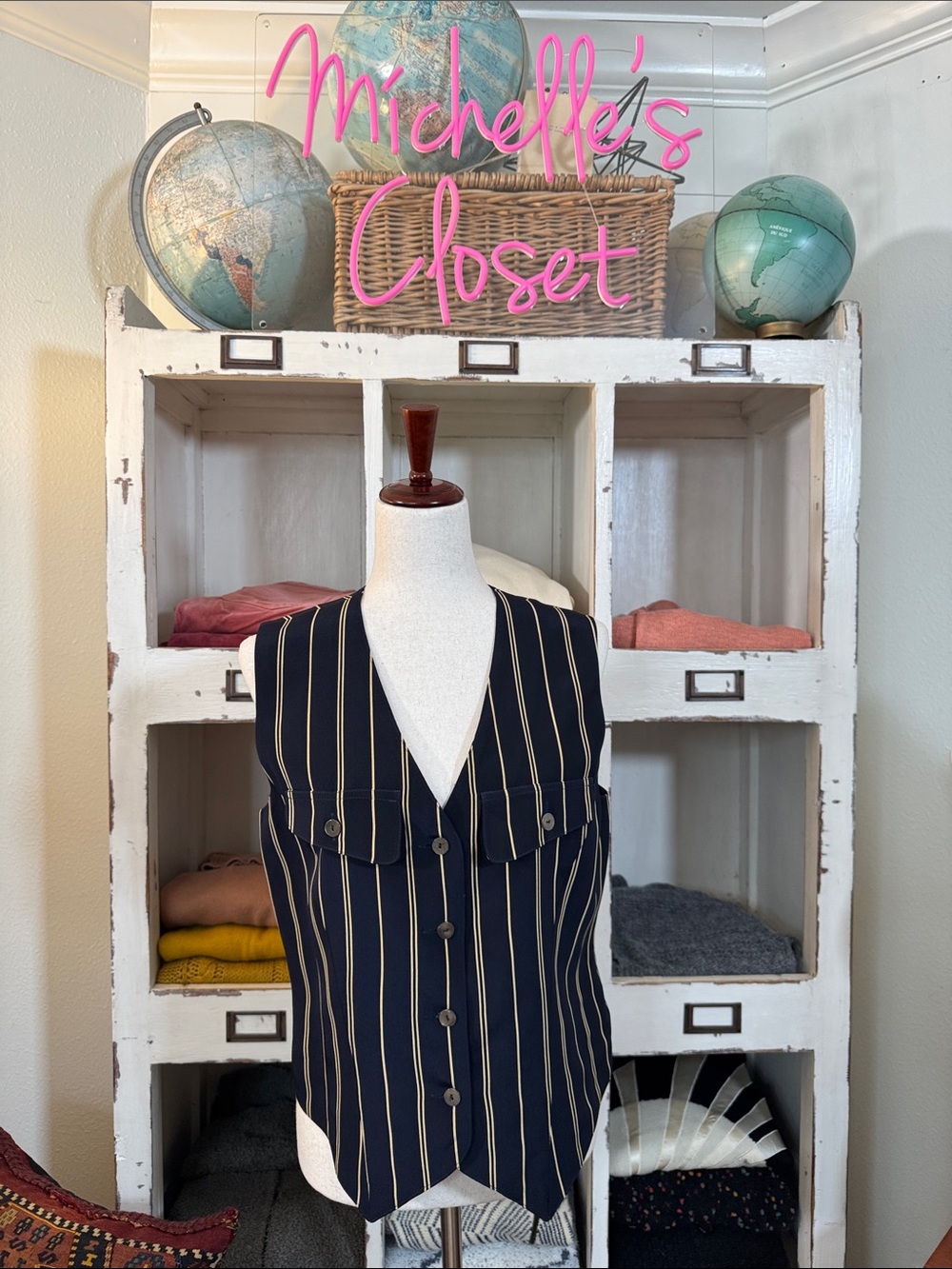 Vintage Classics Entier silk vest